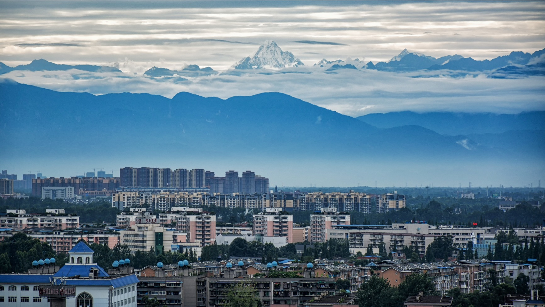 《成都の城市天际线》